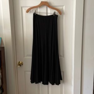 Black flamenco skirt